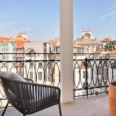 Historical Penthouse At Cardosas Block Apartment Porto Luaran gambar