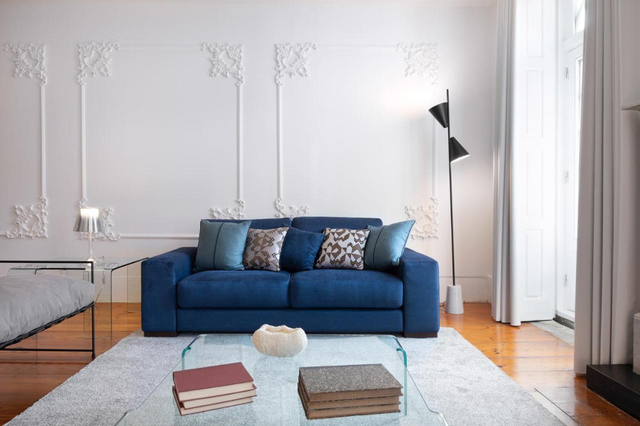 Historical Penthouse At Cardosas Block Apartment Porto Luaran gambar