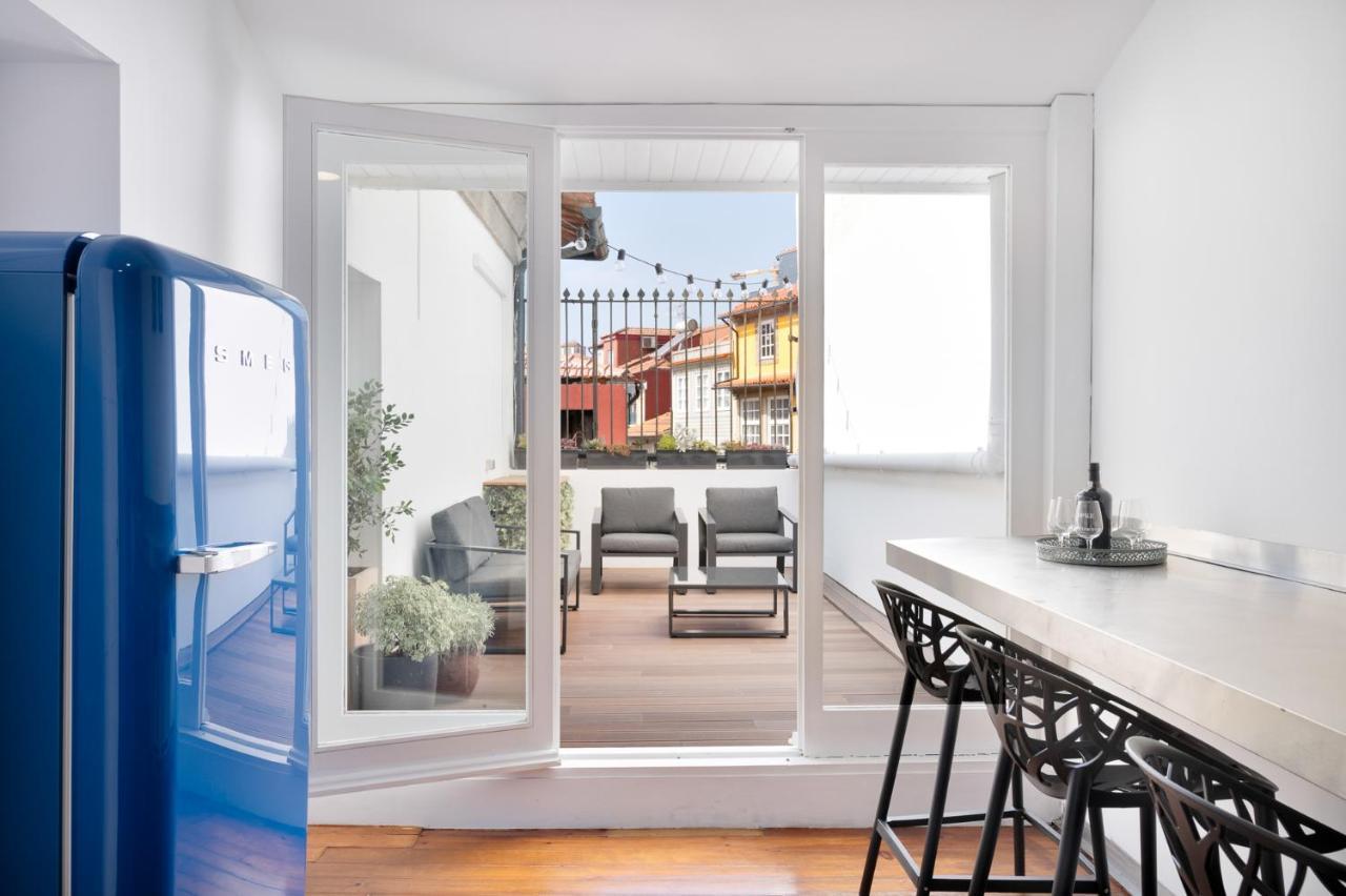 Historical Penthouse At Cardosas Block Apartment Porto Luaran gambar